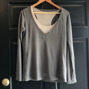 Majestic Paris linen double layer top